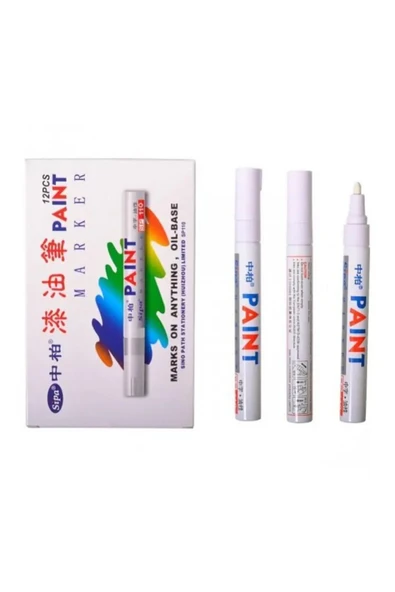 Sipa DERZ KALEMI BEYAZ (TEKLI) PAINT MARKER ürün görseli 1