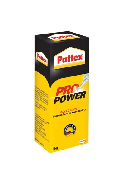 Pattex 15gr Pro Power Süper Japon Yapıştırıcı / 1723117 ürün görseli 1