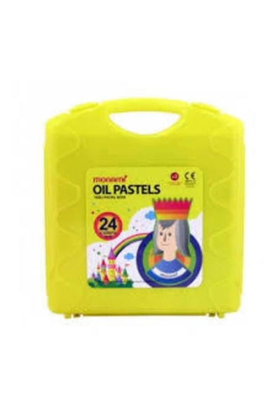 Monami Sarı Renk Çantalı Pastel Boya 24 Renk. ürün görseli 1