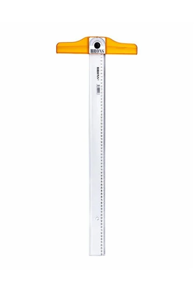 Purple Store Brons BR-114 75 cm Oynar Başlıklı T Cetvel ürün görseli 1