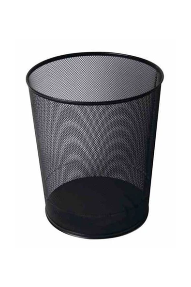 Kraft Kraf Metal File Çöp Kutusu Siyah Renkli 540g Fx ürün görseli 1