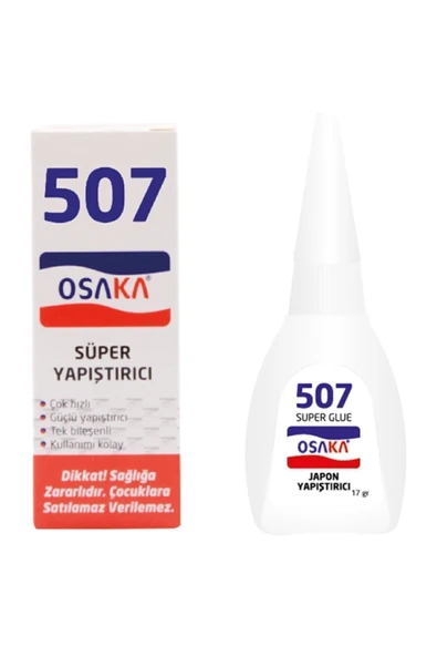 Osaka 6 Adet 507 Japon Yapıştırıcı Super Glue Oy-507 Brüt 20 G ürün görseli 1