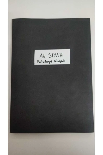 Murat A4 Siyah Fotokopi Kağıdı 170 gr 50 Adet ürün görseli 1