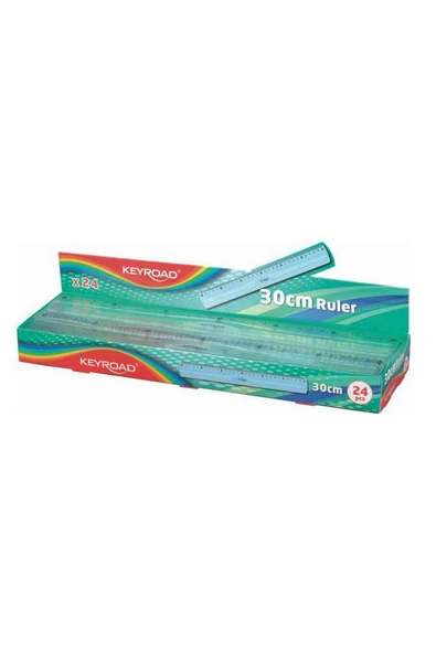 KEYROAD 30 cm Esnek Cetvel Şeffaf (KR971327) (257423) ürün görseli 1