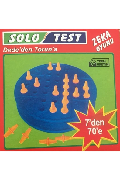 Akıllı Adam Mini Solo Test Oyunu. ürün görseli 1
