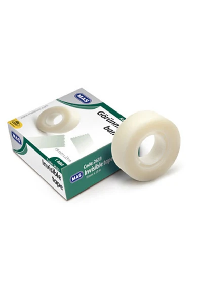 Mas Görünmez Bant 19 Mm 33 mt 2633 ürün görseli 1
