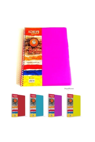 ÇINAR DİZAYN Idea 5+1 Defter 5 Kareli 1 Çizgili 180 Yp. ürün görseli 1