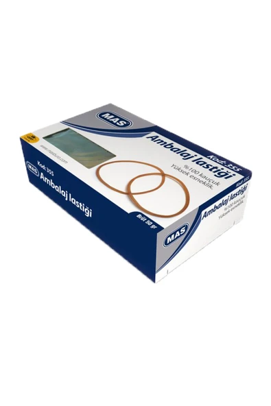 Mas Ambalaj Lastik Kutu Midi %100 Kauçuk 50 GR 355 ürün görseli 1