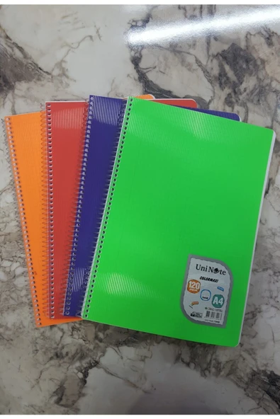 ÇINAR DİZAYN Colormaxi 120 Yaprak Kareli A4 Defter (4 Lü Set) ürün görseli 1