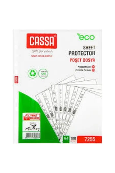 Cassa Eko 100'lü Poşet Dosya ürün görseli 1