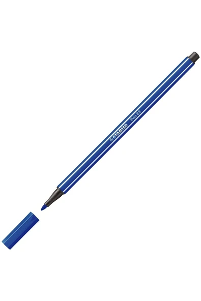 Stabilo Pen 68 Kalın Uçlu Keçeli Kalem 1 Mm Koyu Mavi 68/32 ürün görseli 1