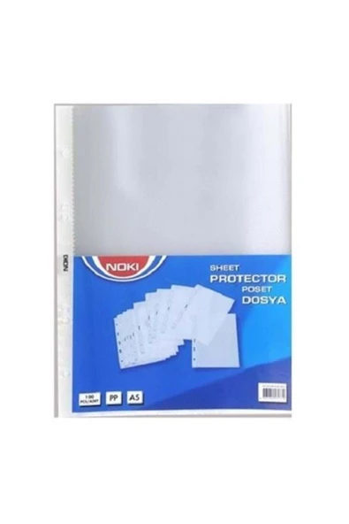 Noki A-5 Poşet Dosya 100 Lü 4835 (1 Paket 100 Adet) ürün görseli 1