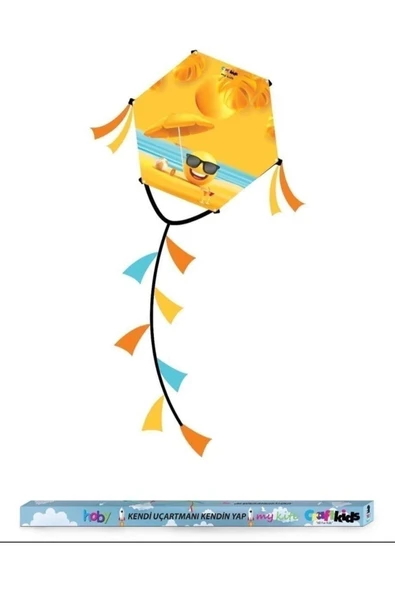 CraftKids Craft Kids Uçurtma Altıgen Kendin Yap Sr06 (karışık Desen) ürün görseli 1