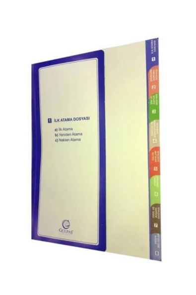Gülpaş Öğretmen Özlük Dosya 1 Klasör 8 Dosya - Resim 2