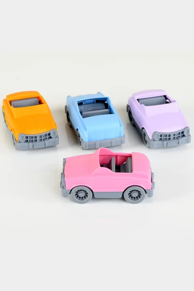 ATAY TOYS MINIQ CITY CAR CABRIO PASTEL 12 ADET OYUNCAK ARABA ürün görseli 1
