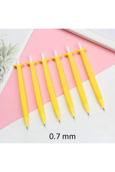 PERFECT 106 Sevimli Muz Versatil Kalem 0.7mm E.k - Resim 3
