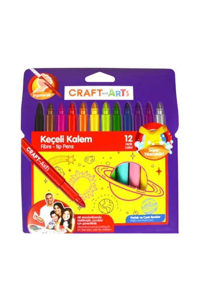 Craft and Arts Craft & Artsjumbo Keçeli Kalem ürün görseli 1