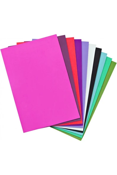 Hasbro Colorland Eva 1.8mm 10 Renk 20x30cm ürün görseli 1