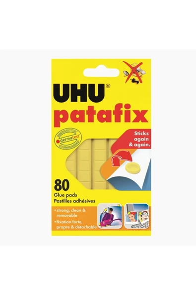 Uhu TAC PATAFİX SARI 80'Lİ ürün görseli 1