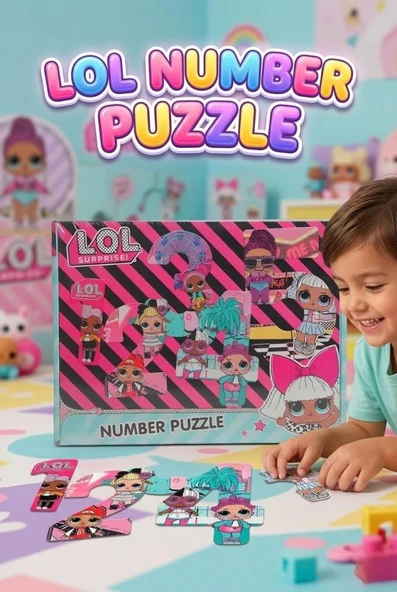 Sayıları Öğreniyorum 20 Parça Eğitici Görsel Hafıza Güçlendirici Puzzle Seti ürün görseli 1