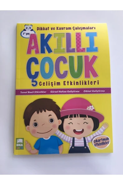 EMA-MFK Akıllı Çocuk Dikkat Ve Kavram Çalışmaları ürün görseli 1