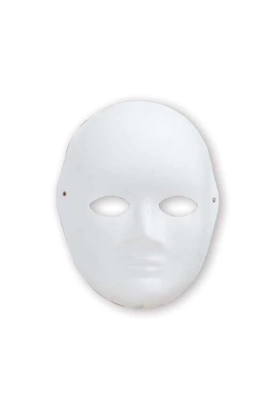 Puti Karton Maske Büyük Surat 5176 ürün görseli 1