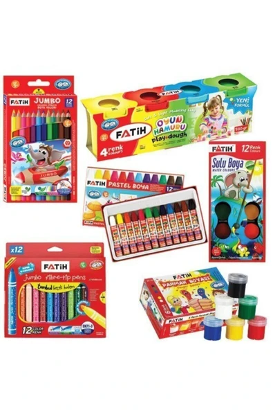 Faber Castell Fatih Okul Kırtasiye Seti Set-1 ürün görseli 1