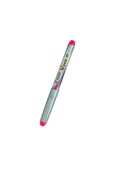 Pilot V-pen Silver Kullan At Dolma Kalem Kırmızı Svp-4m-r ürün görseli 1