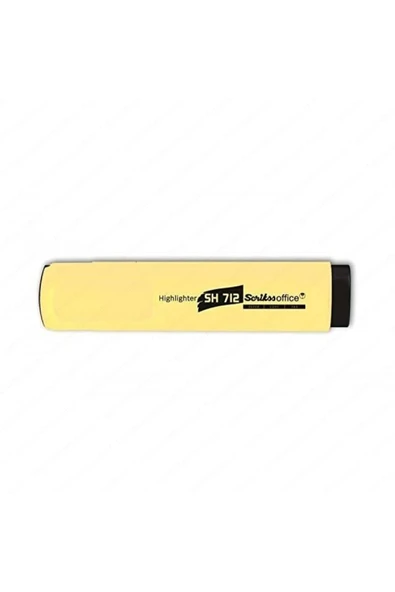 Scrikss Office Sh712 Fosforlu Pastel Kalem Pastel Sarı ürün görseli 1