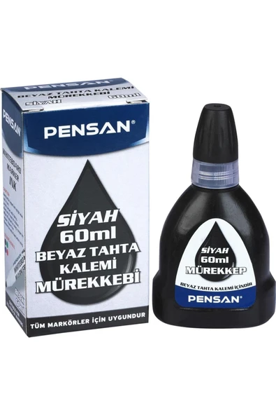 Pensan Tahta Kalemi Mürekkebi Siyah 100 ML 4009 ürün görseli 1