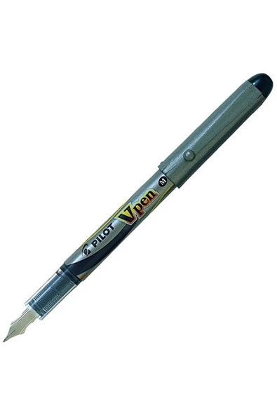 Pilot Marka: V-pen Silver Kullan-at Dolma Kalem M Siyah ürün görseli 1