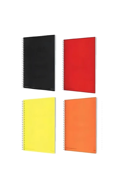 ÇINAR DEFTER Çınar A4 96 Yaprak Spiralli 4 Adet Kareli Defter ürün görseli 1