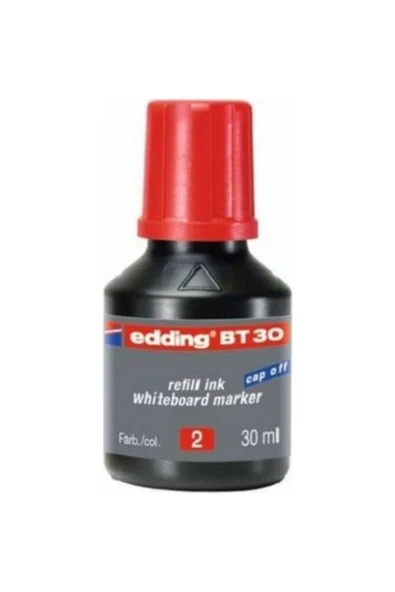 Edding Mürekkep 30 Ml Kırmızı 2 Li ürün görseli 1