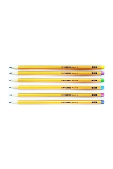 Stabilo 2b Kurşun Kalem 12'li Karışık Paket ürün görseli 1