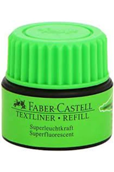 Faber Castell FOSFORLU KALEM  MUREKKEBI F.C. YESIL ürün görseli 1