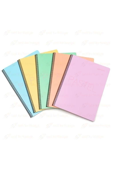 Mynote Spiralli Telli Pp Kapak A4- 100 Yaprak Kareli Defter 4 Adet ürün görseli 1