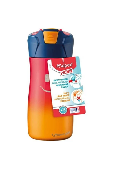 Maped 871201 Gülen Yüz Figürlü Matara 430 Ml ürün görseli 1