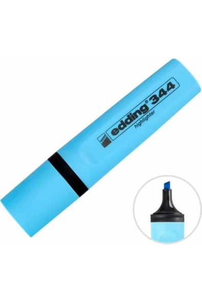 Edding E-344 Fosforlu Kalem Pembe - Resim 4