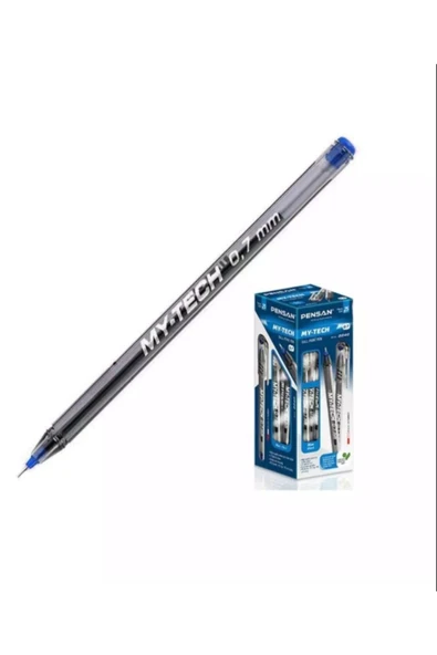 Pensan My-tech 0.7 Mm Mavi Tükenmez Kalem ürün görseli 1