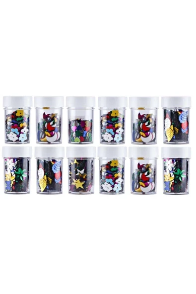 Nova Color Elişi Için Şekilli Pul 12 Li (NC-553) Bsp ürün görseli 1