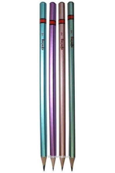 Rotring Kurşun Kalem Hb Metalik Renk 4 Adet ürün görseli 1