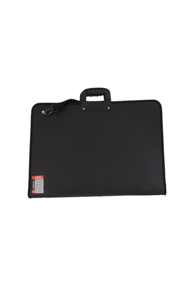 Globox 6682 Resim Çantası Fermuarlı 35X50 Cm Siyah ürün görseli 1
