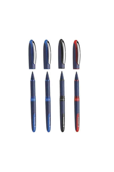 SCHNEIDER One Business 0,6 Mm Roller Imza Kalemi 2 Mavi 1 Kırmızı 1 Siyah ürün görseli 1