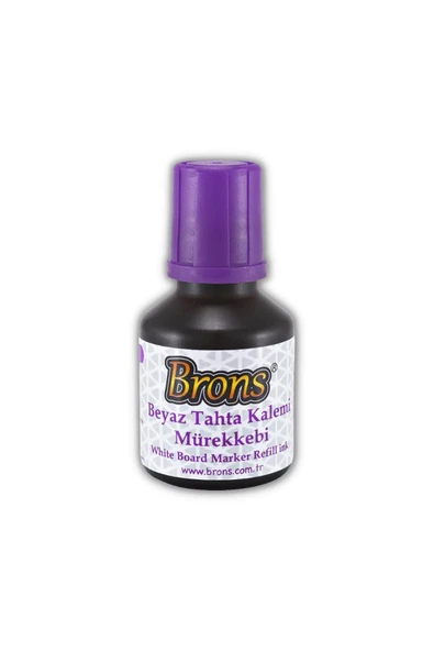 Brons Mor Yazı Tahta Kalem Mürekkebi 30 ml 1 Adet Tahta Kalemi Mürekkebi 1 Adet ürün görseli 1