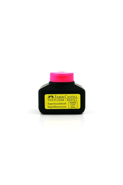 Faber Castell Faber Pembe Fosforlu Mürekkep 154928 ürün görseli 1