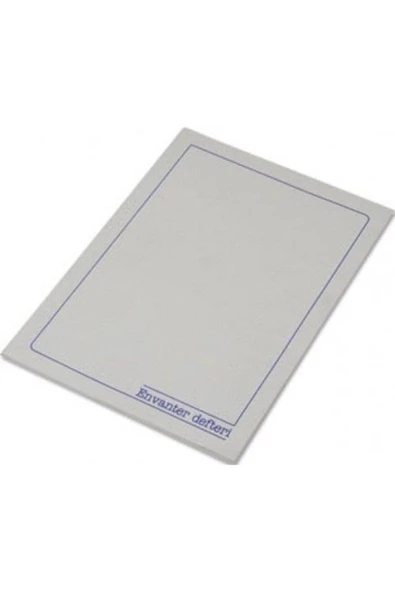 Bayındır Envanter Defteri 20x28 Cm 32 Yaprak Brd0170 ürün görseli 1