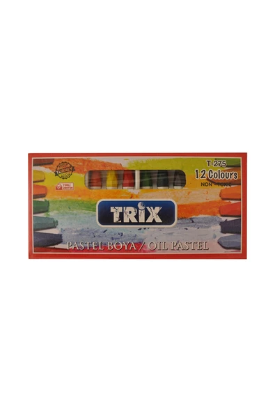TRİX 12 li Pastel Boya ürün görseli 1