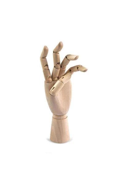 GVN ART Ahşap Model El Mankenı 18Cm NE0315-7 ürün görseli 1