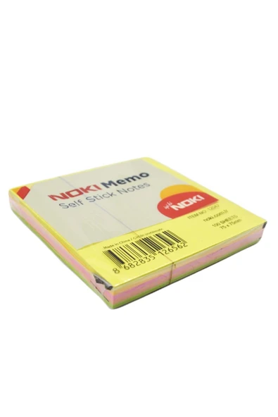 Noki Memo 75x75 Küp Neon 100 Yaprak No:12042 ürün görseli 1