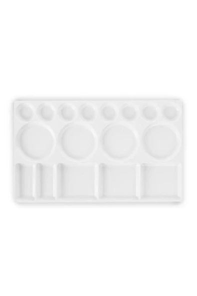 Ops RP 102 Resim Paleti 16x27 Cm Profesyonel Godeli Dikdörtgen Beyaz Resim Paleti ürün görseli 1